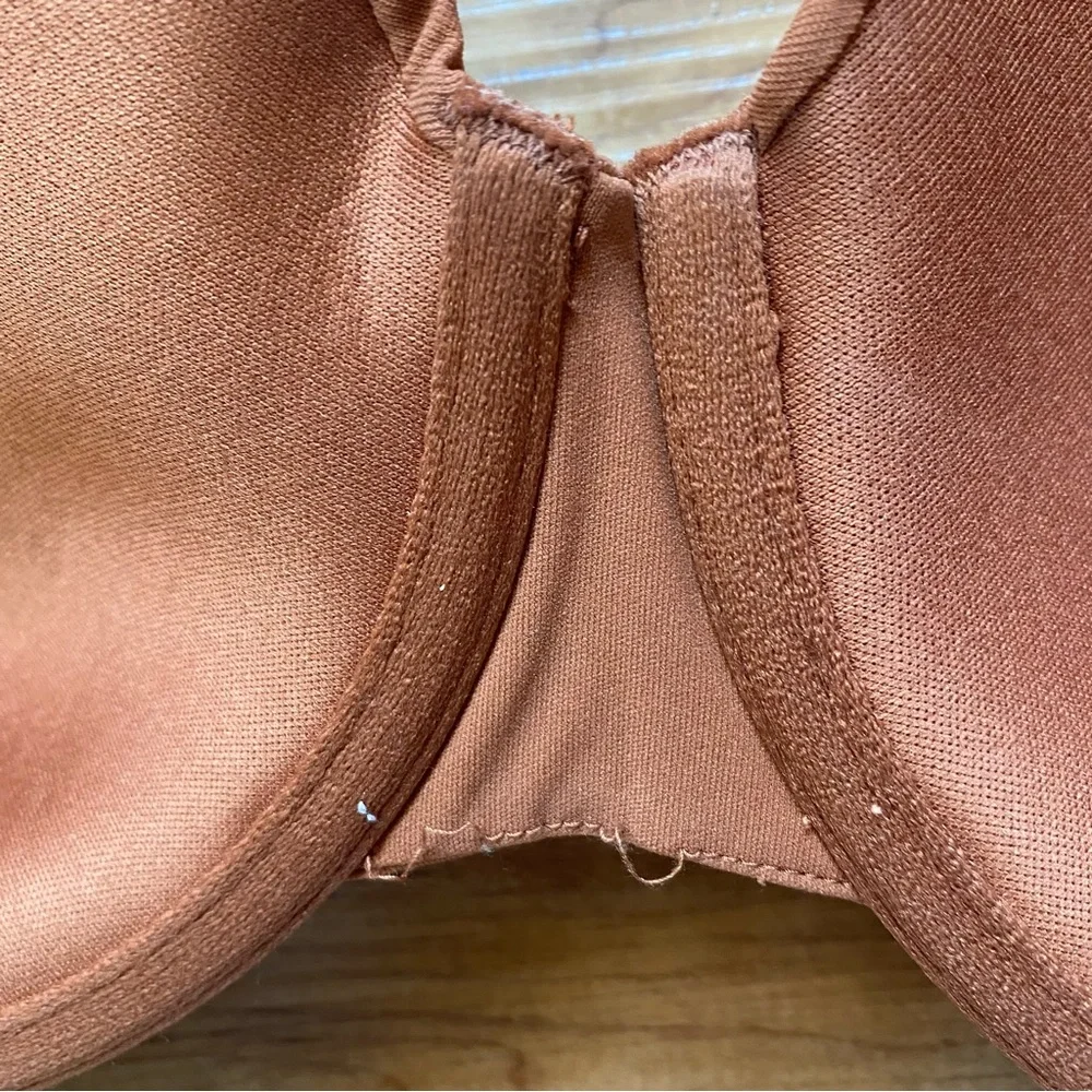 SKIMS Fits Everybody 40DD Bronze Demi T-Shirt Lined Flexible Underwire Bra - Picture 15 of 16